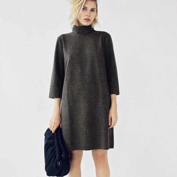 Zara Dresses & Skirts - Zara High Neck Soft Feel Dress